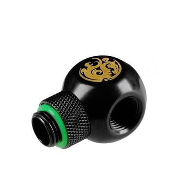 Bitspower International Bitspower BP-MBQR-C Brass Black G1/4'' Matte Black