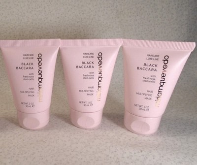 Lot of (3) MIRIAM QUEVEDO Black Baccara Hair Multiplying Mask 1oz. Each