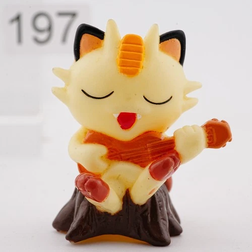 Meowth Guitar Puppet  Figure pokemon Bandai