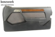 Mercedes W124 Coupe C124 Mopf T&uuml;rverkleidung vorne rechts Stoff karo schwarz ??