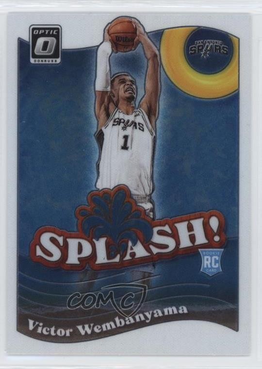 2023-24 Panini Donruss Optic Splash! Victor Wembanyama #6 Rookie RC