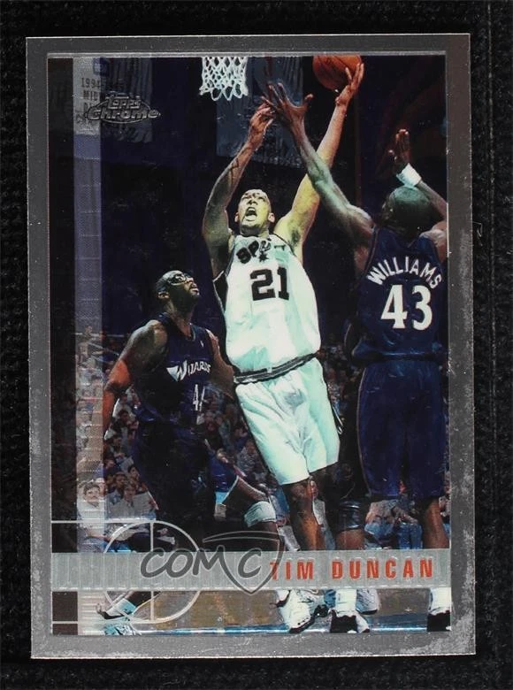 1997-98 Topps Chrome - Tim Duncan #115 for sale | eBay