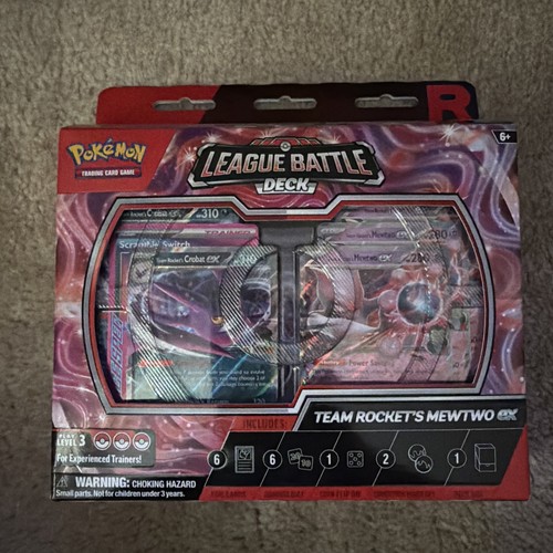Pokemon Team Rocket's Mewtwo ex League Battle Deck