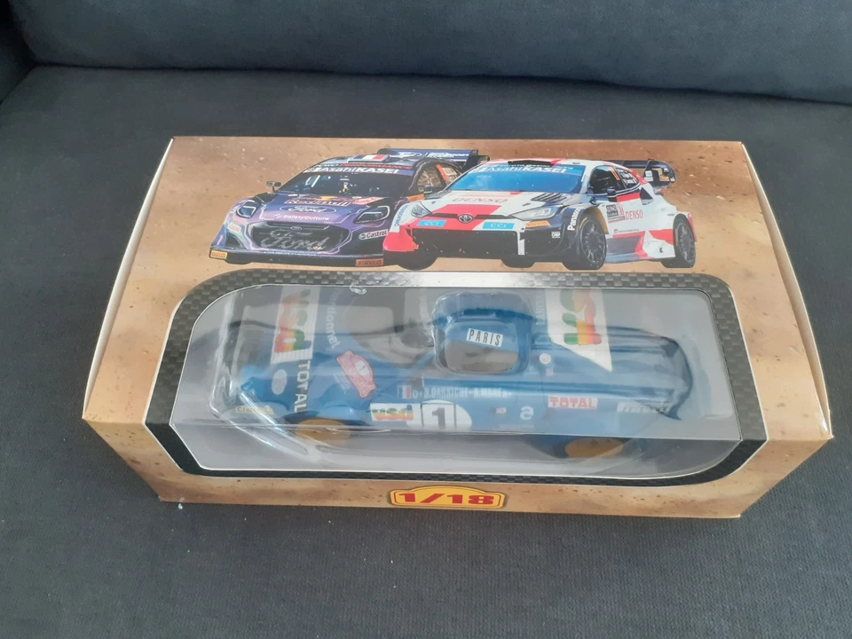 lancia stratos, 1/18, rallye Monte-Carlo 1980, Darniche, boite jamais ouverte - Photo 3/3