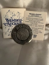 WENDELL AUGUST FORGE 2000 BRIGHT NEW FUTURE ORNAMENT, EARTH, LIMITED EDIT., NIP