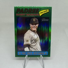 2026 Topps Heritage - Manny Machado #143 Chrome Green Refractor /99
