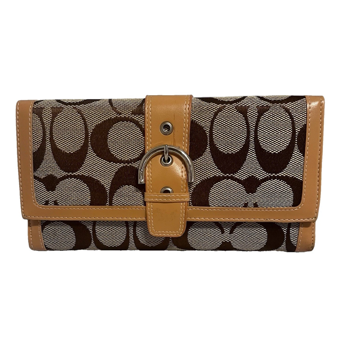 小物 vintage coach signature BifoldWallet Coach Canvas Wallets for Women with Vintage for sale | eBay