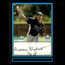 Andrew Bellatti #BDPP37 2009 Bowman Draft Picks - Prospects Tampa Bay Rays Card