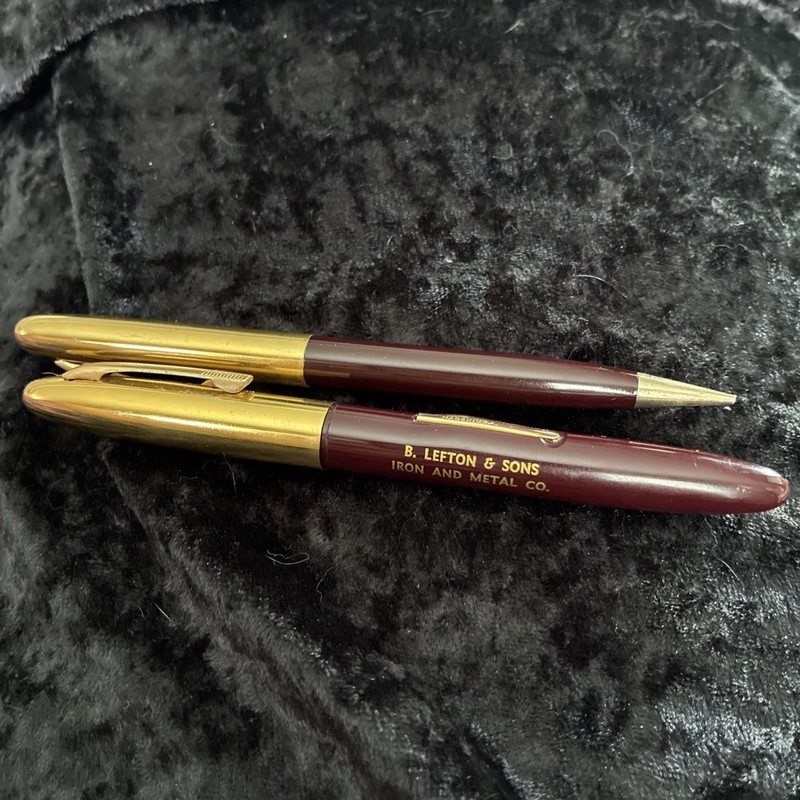 Vintage Scripto Fountain Pen & Mechanical Pencil