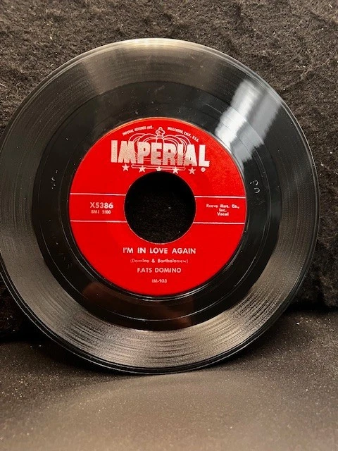 Fats Domino MY BLUE HEAVEN / I'M IN LOVE AGAIN (ROCK N ROLL 45) #5386 PLAYS EX! Foto 2 de 3