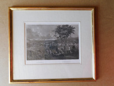 TOPP Stahlstich um 1865 v Wintertur Wintertour Schweiz Kanton Zürich 32,5 x 28