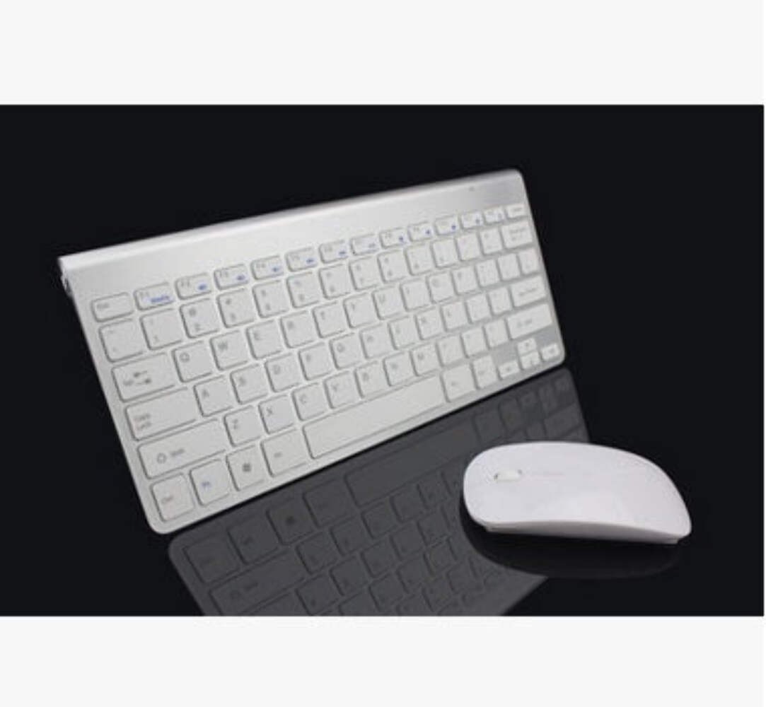 2.4G Wireless Keyboard And Mouse Protable Mini Keyboard Mouse Combo Set For Note