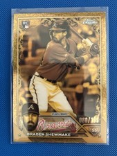 Topps 2023 Gilded Rookie Cast Gold Braden Shewmake #159/199 Braves RC