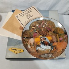 L475 Royal Cornweall Belén Navidad Coleccionable Nativo Escena Plato