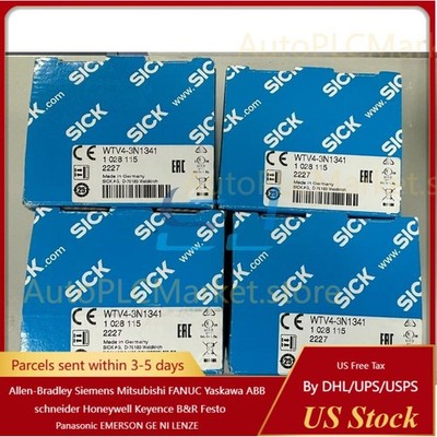 Brand new SICK WTV4-3N1341 1028115 Optical Switch WTV4-3N1341