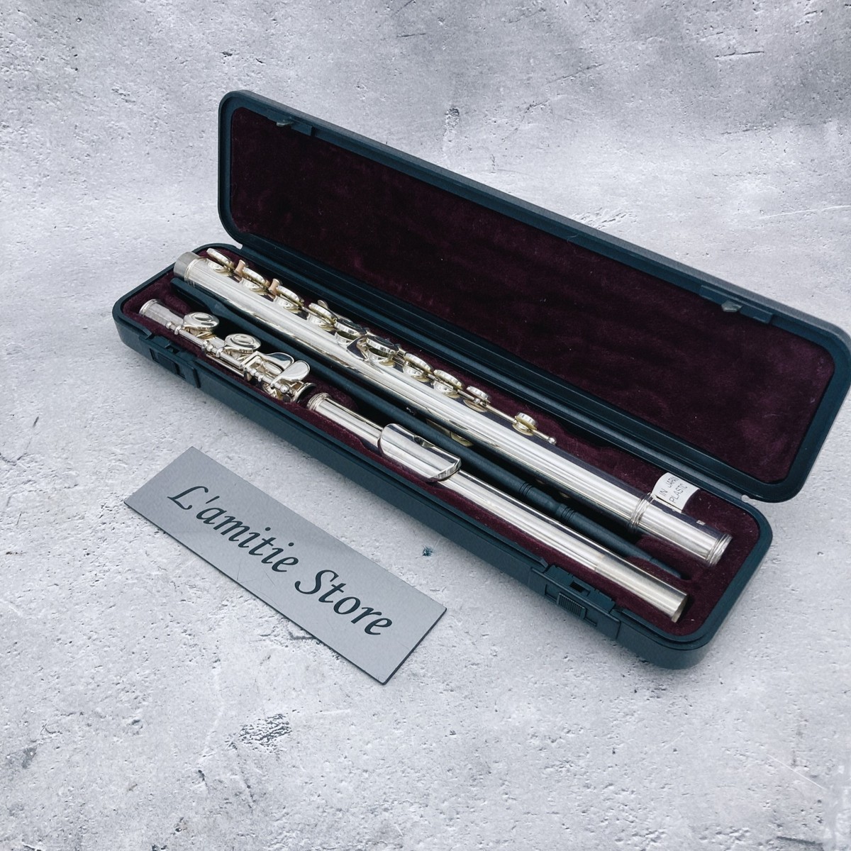 YAMAHA Student Flute YFL-221 Case Nickel Silver Plated Japan