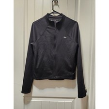 Under Armour Womens ColdGear Lightweight Jacket Full Zip Black S