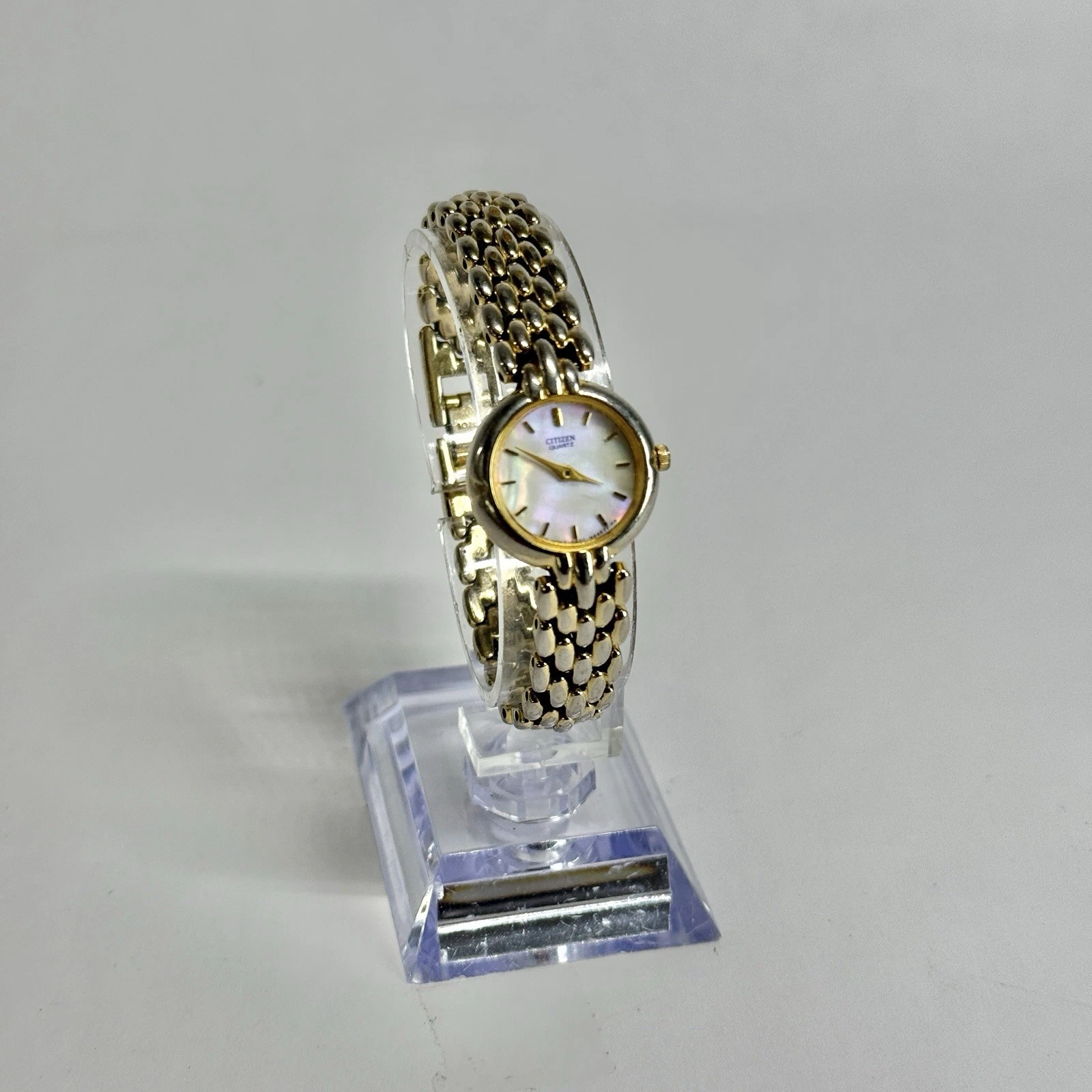 CITIZEN 5920-S49577 Mother of Pearl Women Vintage Watch W628 *WORKING