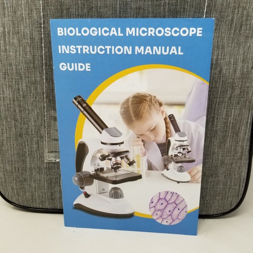 40X-2000X Biological LED Microscope Monocular Homeschool Student Kit - Picture 17 of 21
