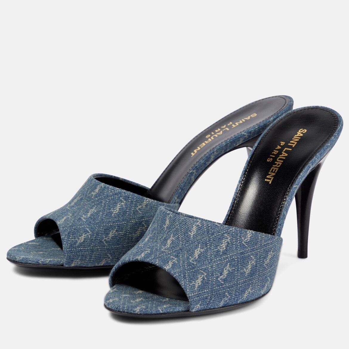 シューズ・サンダルその他 Saint Laurent SHOES (8280351TV00) SAINT LAURENT La 16 95 denim sandals | eBay