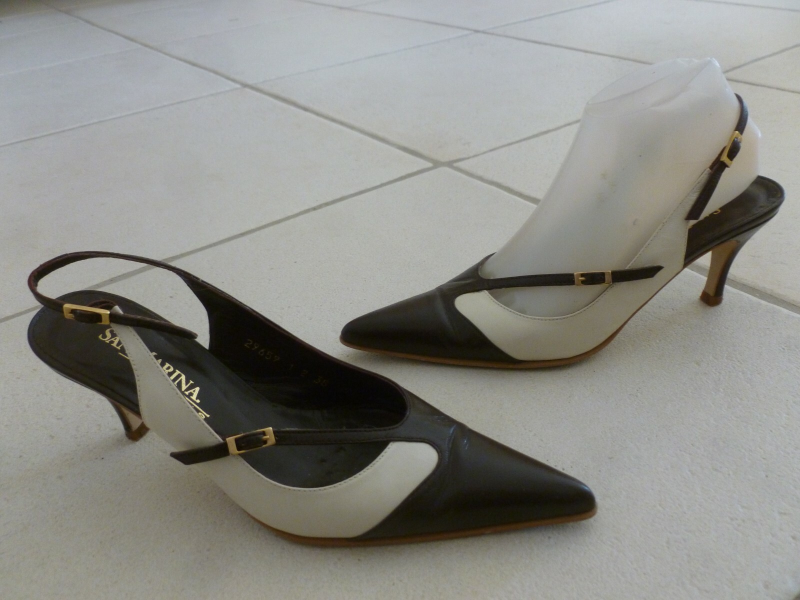 escarpins multicolores san marina