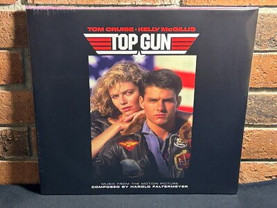 TOP GUN - Soundtrack, Limited 2LP GREEN COLORED VINYL Gatefold New & Sealed!