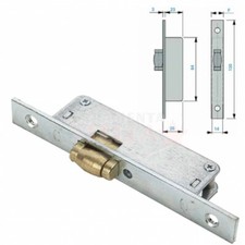 SERRATURA CORNI MONTANTE 913 AD INFILARE PORTONE CANCELLO FERRO ALLUMINIO A RULL