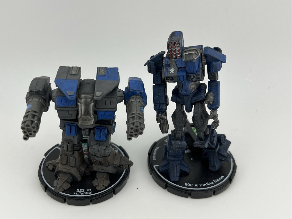 Lot Figurines MechWarrior Dark Age Wizkids - Collection JRF