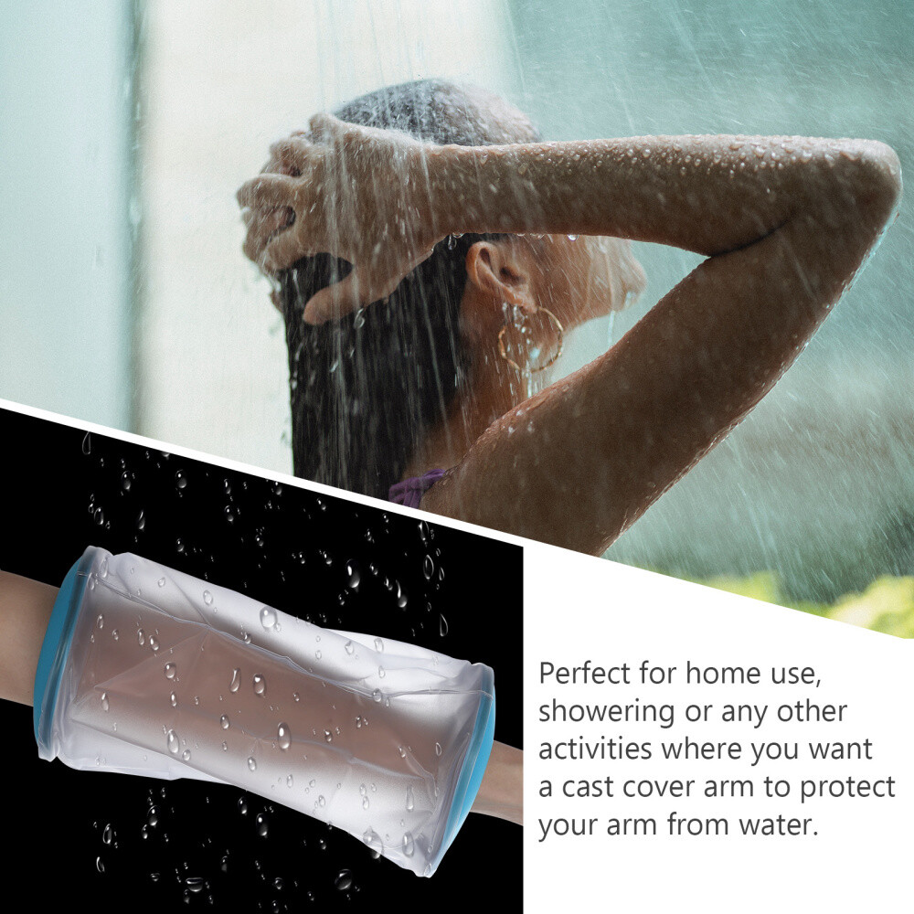 Adult Hand Casting Bathtub Plaster Cast Cover Blue Sleeve Bag eBay