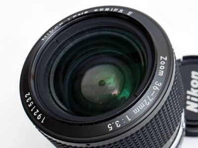 Nikon Series E 36-72mm F3.5 Standard Zoom Lens Full Frame