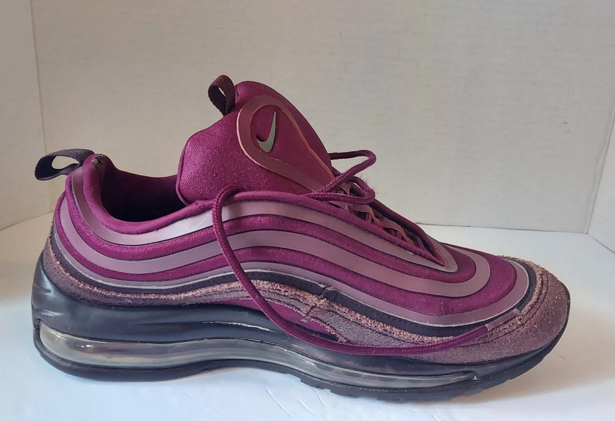 Womens air max 97 burgundy cheap