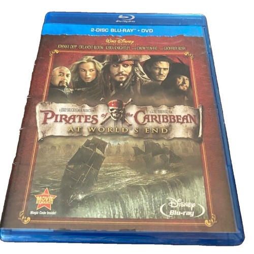 Disney Pirates of the Caribbean At World's End Blu-ray DVD 2-Disc ...