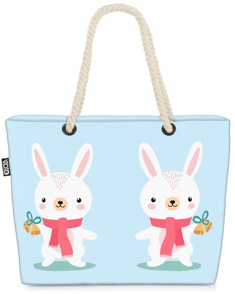 Void Tasche Hase Tierkinder Kinderzimmer Kinder Tiere Winter Weihnachten-image