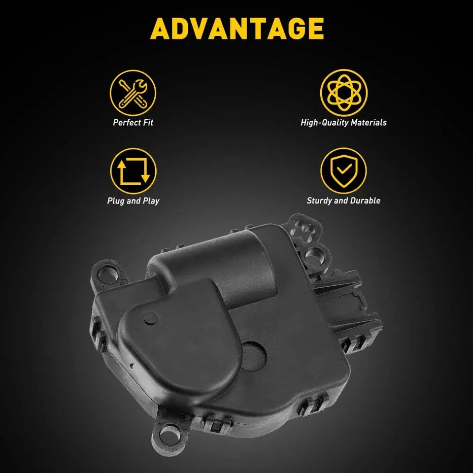 2X Actuador de puerta de mezcla de calefacción de climatización para Chrysler 200 Dodge Avenger Jeep Compass Foto 2 de 4