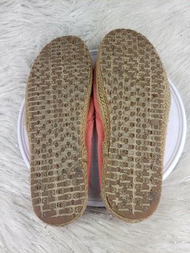 SANUK Coral Pink Slip On Casual Comfort Shoes Size 9 - Picture 5 of 5