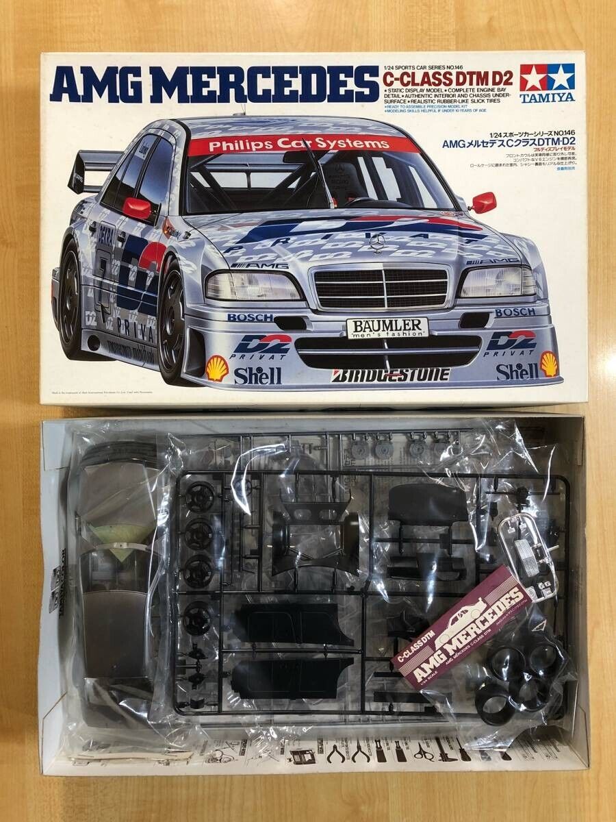 半額 福袋の通販 Tamiya 1/24 DTM C-Class Mercedes AMG #146 Series Car Sports GT
