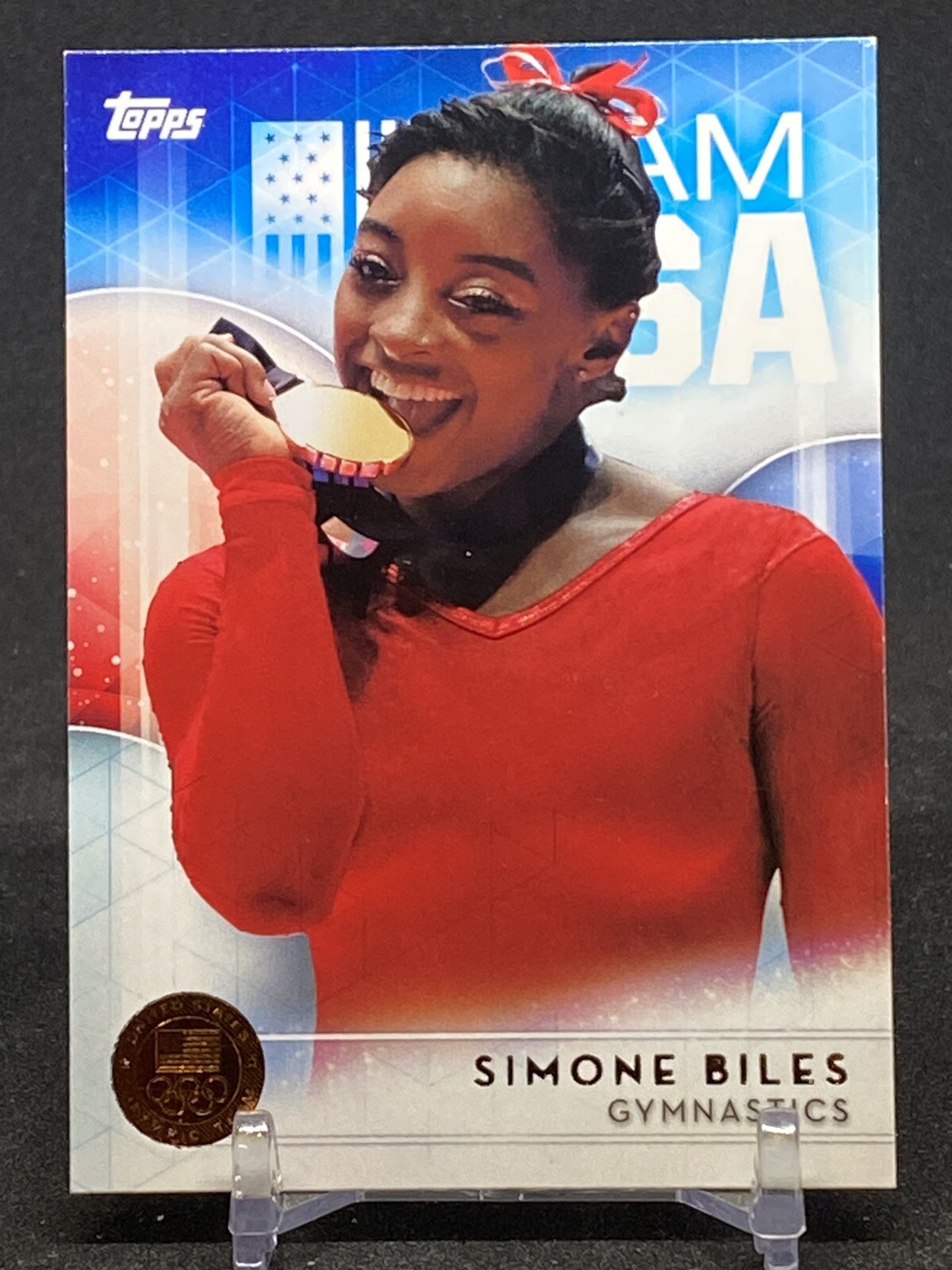 2016 Topps US Olympic & Paralympic Team and Hopefuls Bronze Simone Biles #38