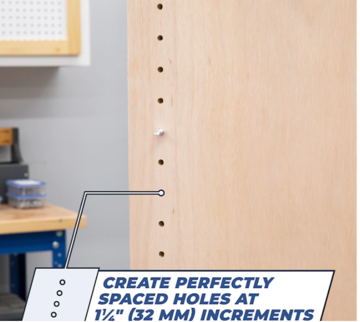 Kreg+KMA3220+Shelf+Pin+Jig+with+5mm+Bit for sale online eBay