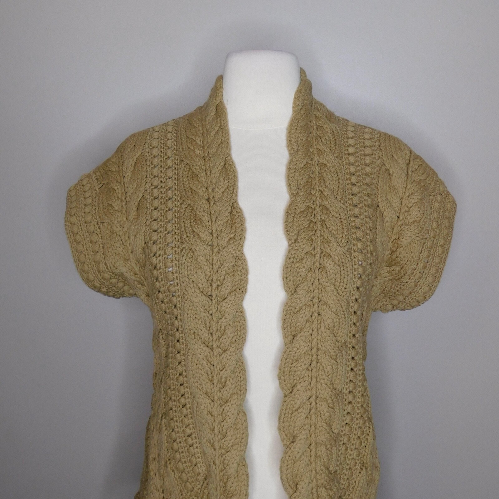 Cardigan Femme TRINA TURK En Cachemire Et Soie - Taille S Indigo - Occasion Très Bon État