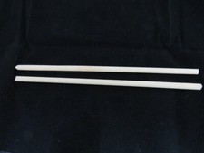 A.B.S SIDELINES 1:43 -7mm - 0 GAUGE TELEGRAPH POLE 'TAPERED WOOD ROD' x2   S.S97