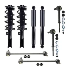 Shock and Strut Complete 8 PCS Set w/ Sway Bars Kit for Equinox Terrain Torrent