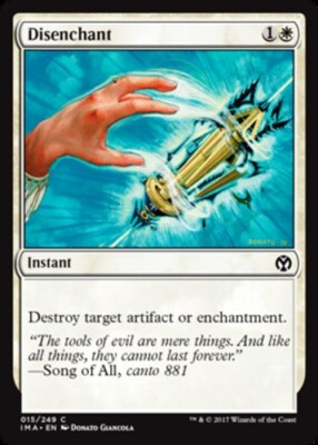 Disenchant ~ Near Mint Iconic Masters MTG Magic UltimateMTG White