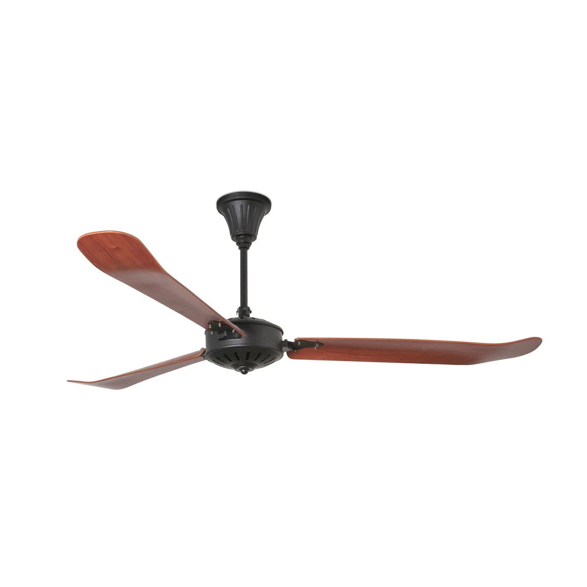 Indoor Ceiling Fan without Lights Faro AOBA Black 178 cm with Remote Control