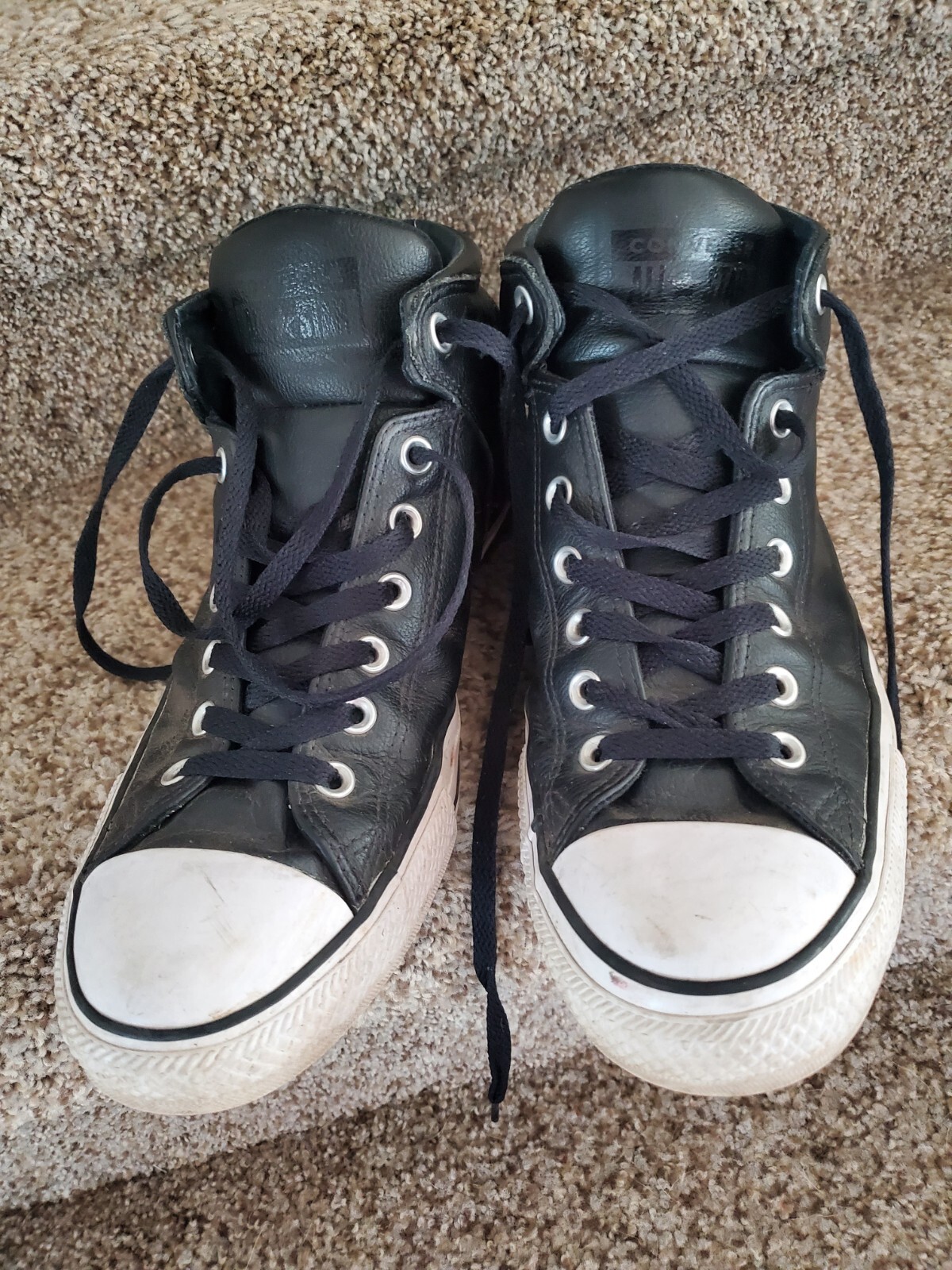 Mid Sneaker Black Leather M12 W14 