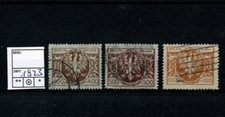 Polen, Marken aus dem Jahr 1923, gestempelt