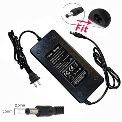US 54.6V 2A Charger Adapter For 48V Li-ion Battery