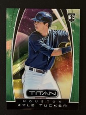 2019 Panini Titan Kyle Tucker Green Prizm Rookie Card Serial #/50 🔥🔥🔥