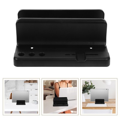  Vertical Laptop Holder Notebook Stand Support Women's Work Plastic Supporting