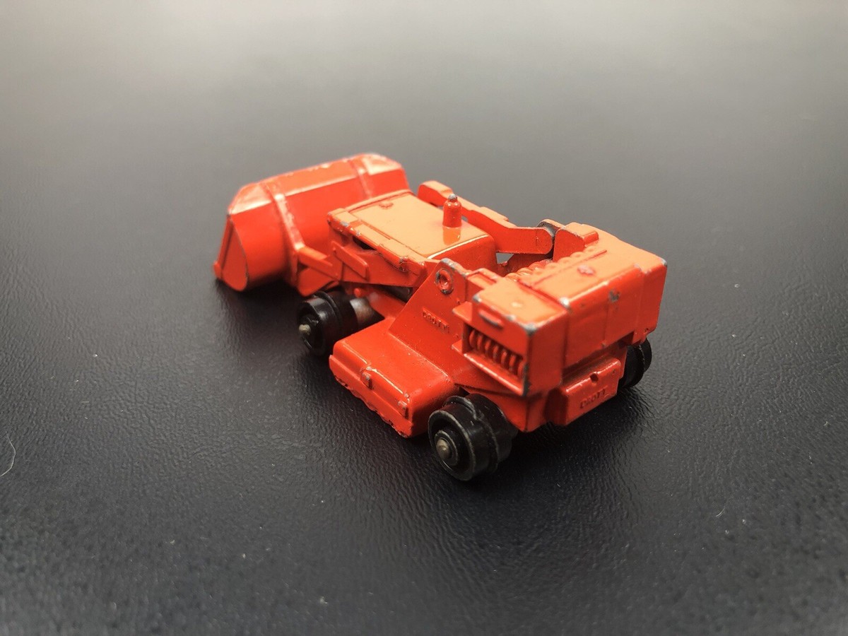 Vintage Matchbox Lesney 58 Drott Excavator Red W/ Damaged Box No