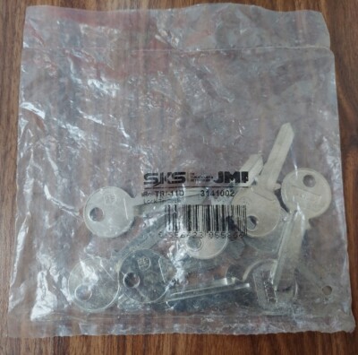 10 x JMA TRI-11D Schlüsselrohlinge passend für Tri Circle Zylinder (2263) brandneu 15